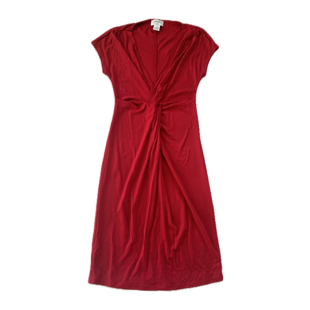 stunning cherry red dress 🍒 size xs